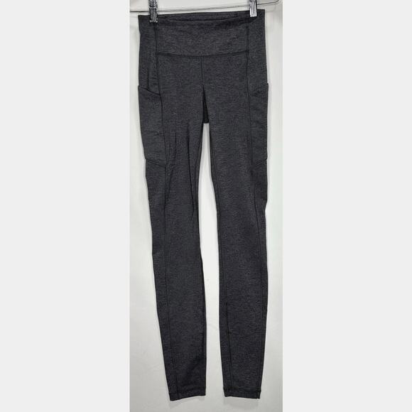 Lululemon Speed Up Tight 28" in Heathered Black | Size 2 - Picture 3 of 12